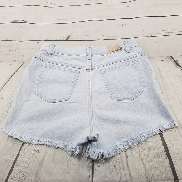 Hunt Club Shorts Size 14 Blue Denim Cut Offs Short - Picture 2 of 4
